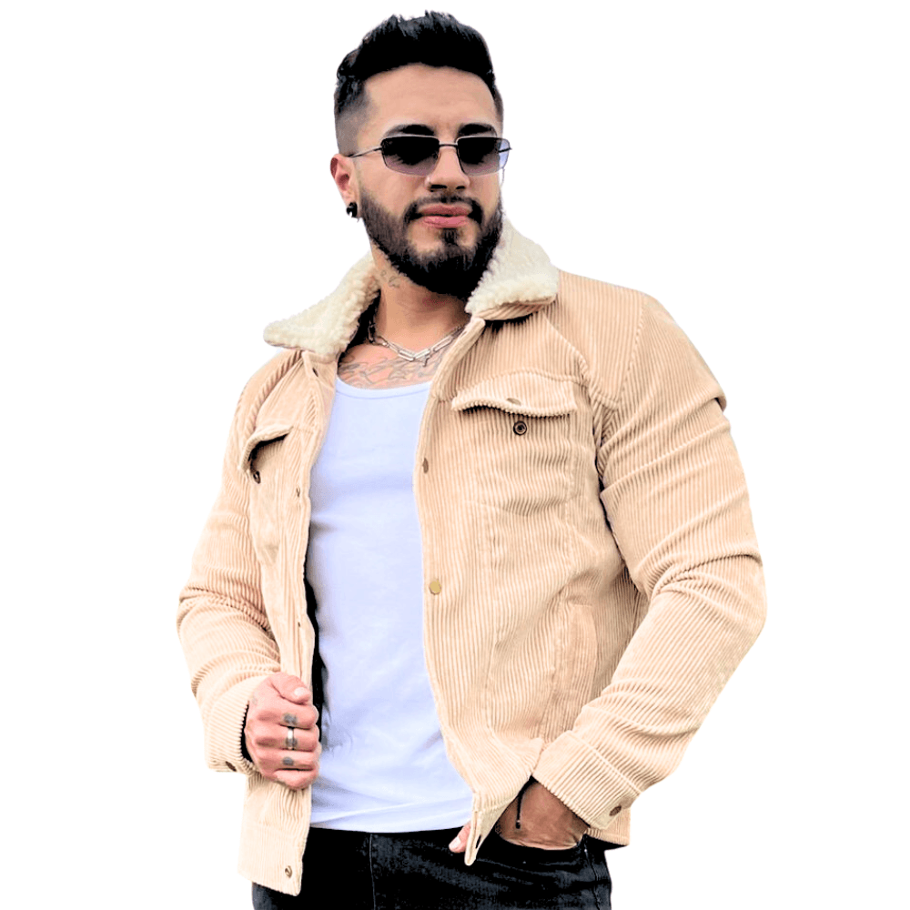 CHAQUETA LEVIS EN PANA HOMBRE - Cartedie