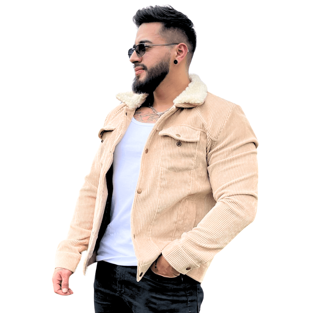 CHAQUETA LEVIS EN PANA HOMBRE - Cartedie
