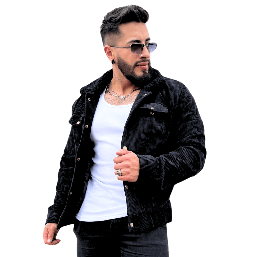 CHAQUETA LEVIS EN PANA HOMBRE - Cartedie
