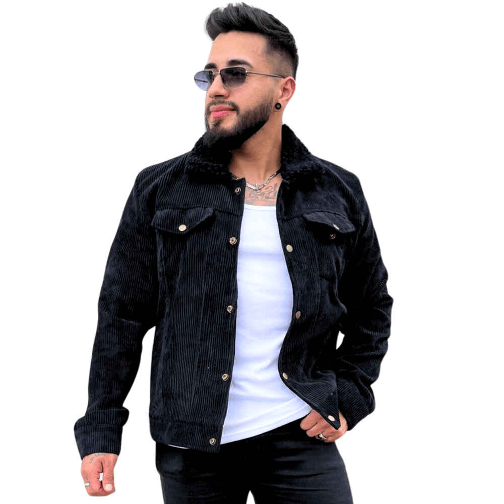 CHAQUETA LEVIS EN PANA HOMBRE - Cartedie