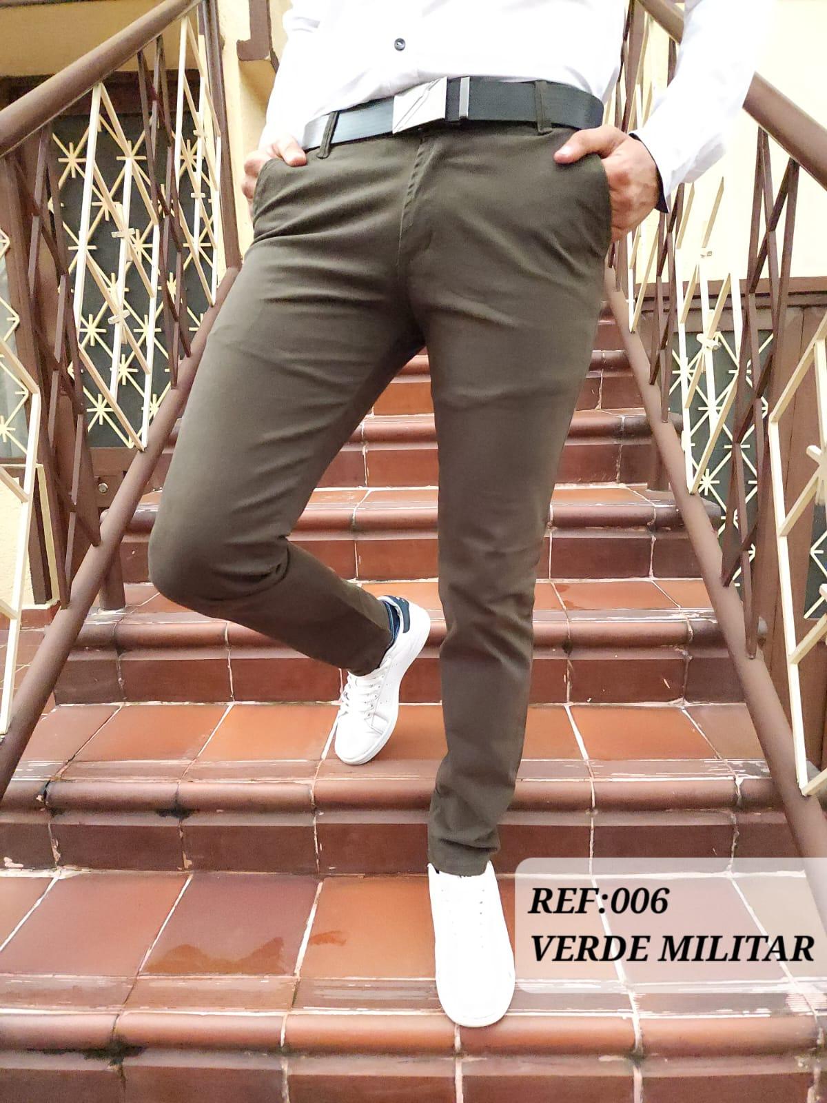 PANTALON EN DRILL HOMBRE - Cartedie
