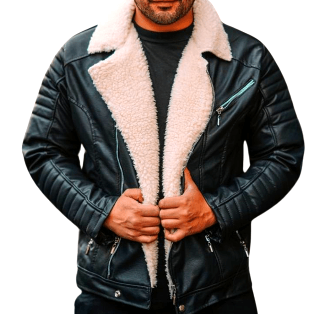 CHAQUETA CHAMARRA-OVEJERO-CUEROTEX HOMBRE - Cartedie